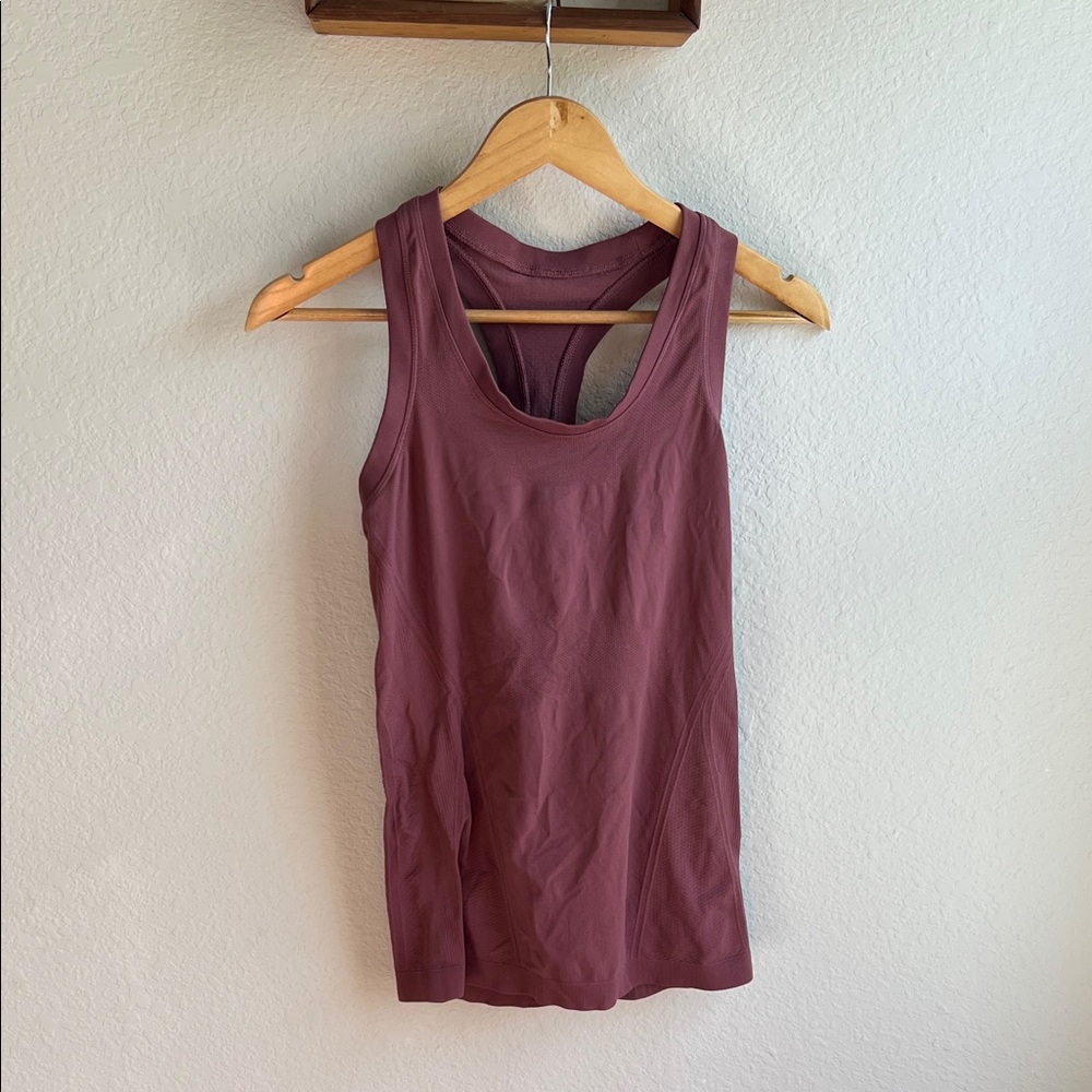 Athleta momentum seamless Dusty Rose Tank Top